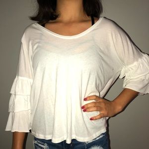 White winter blouse